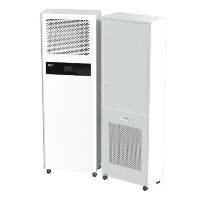 เครื่องทําความสะอาดอากาศ UV ที่ควบคุมทางไกล เครื่องกรองอากาศ HEPA พร้อมแสง UV CE
